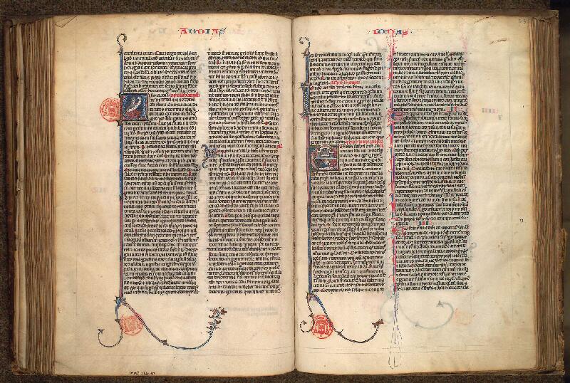 Paris, Bibl. Mazarine, ms. 0027, f. 312v-313