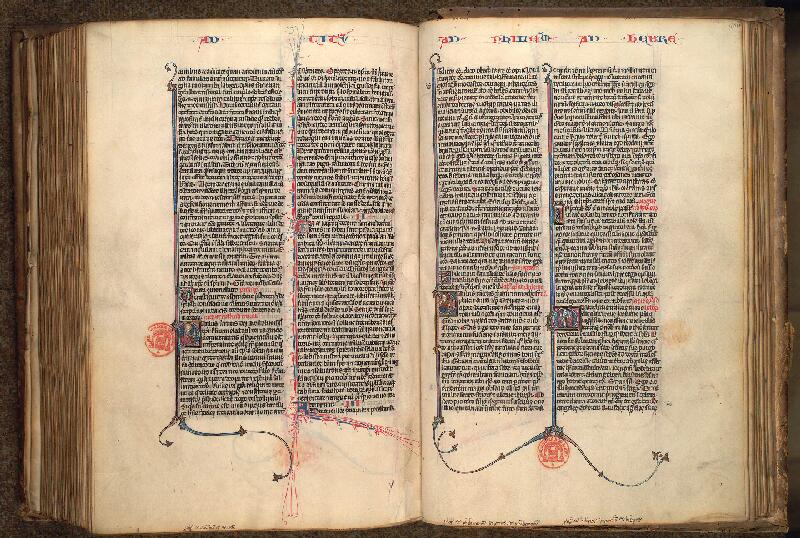 Paris, Bibl. Mazarine, ms. 0027, f. 399v-400
