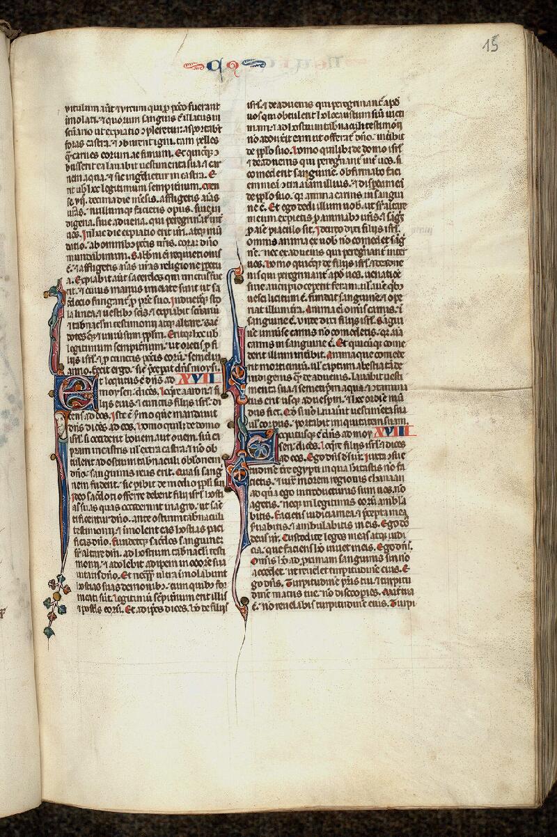 Paris, Bibl. Mazarine, ms. 0029, f. 015