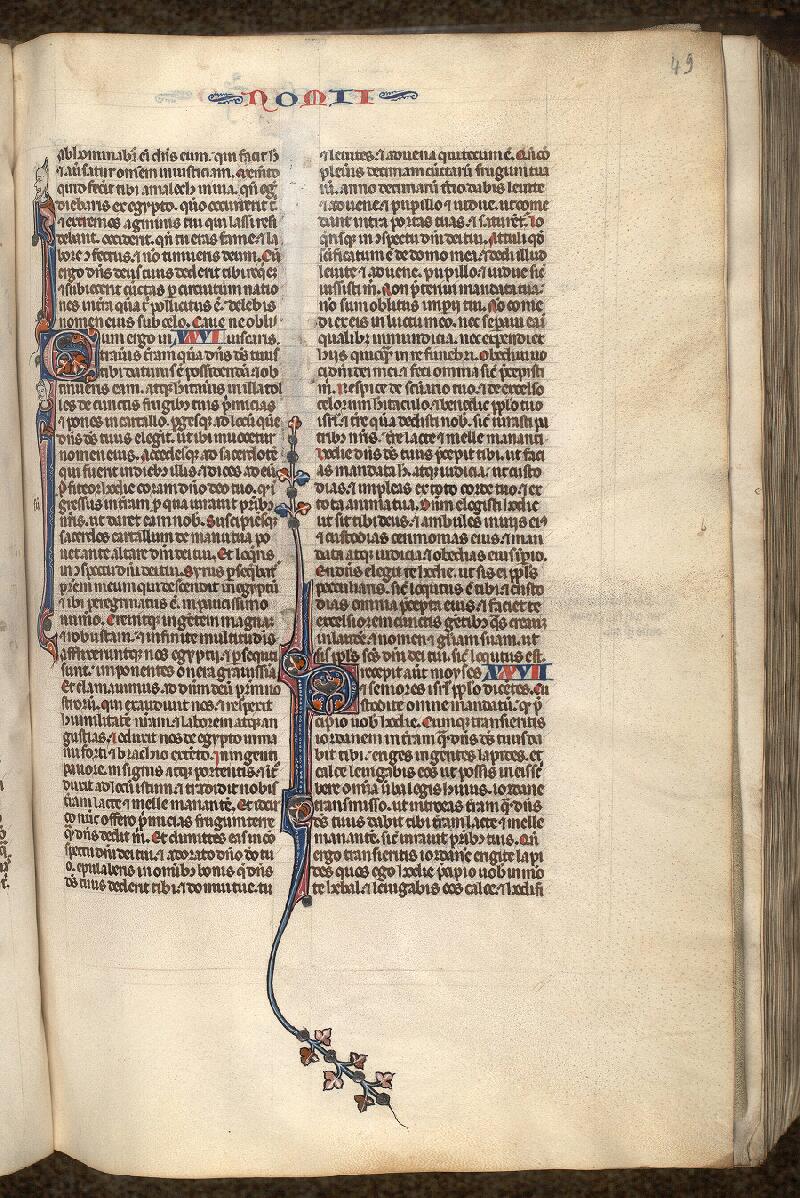 Paris, Bibl. Mazarine, ms. 0029, f. 049