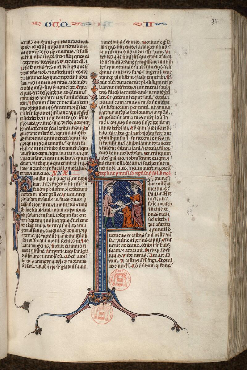 Paris, Bibl. Mazarine, ms. 0029, f. 094 - vue 1
