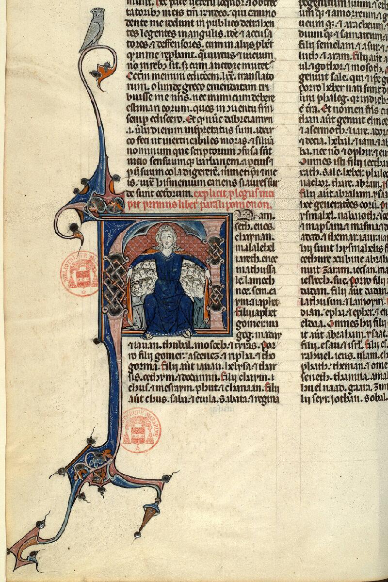 Paris, Bibl. Mazarine, ms. 0029, f. 135v - vue 1