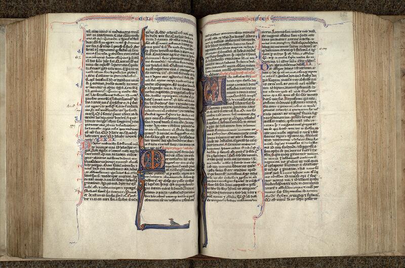 Paris, Bibl. Mazarine, ms. 0013, f. 262v-263