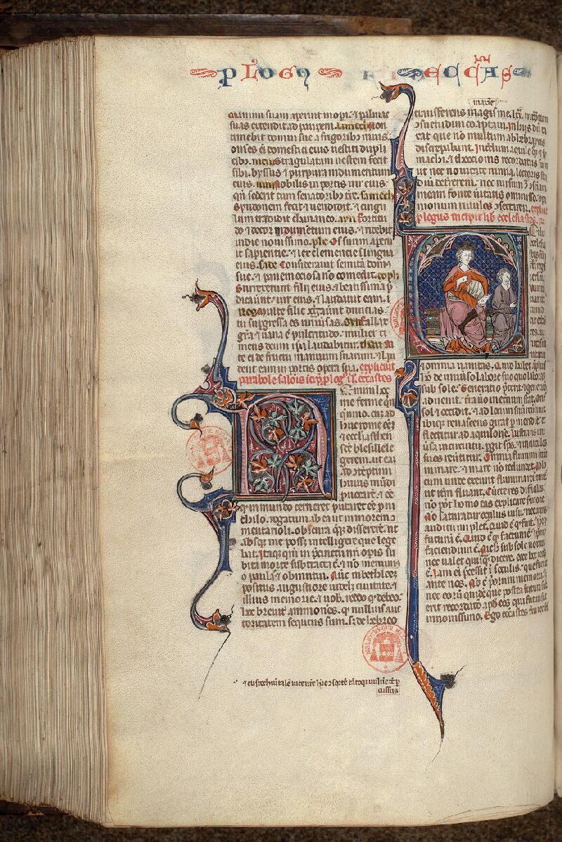 Paris, Bibl. Mazarine, ms. 0029, f. 245v - vue 1