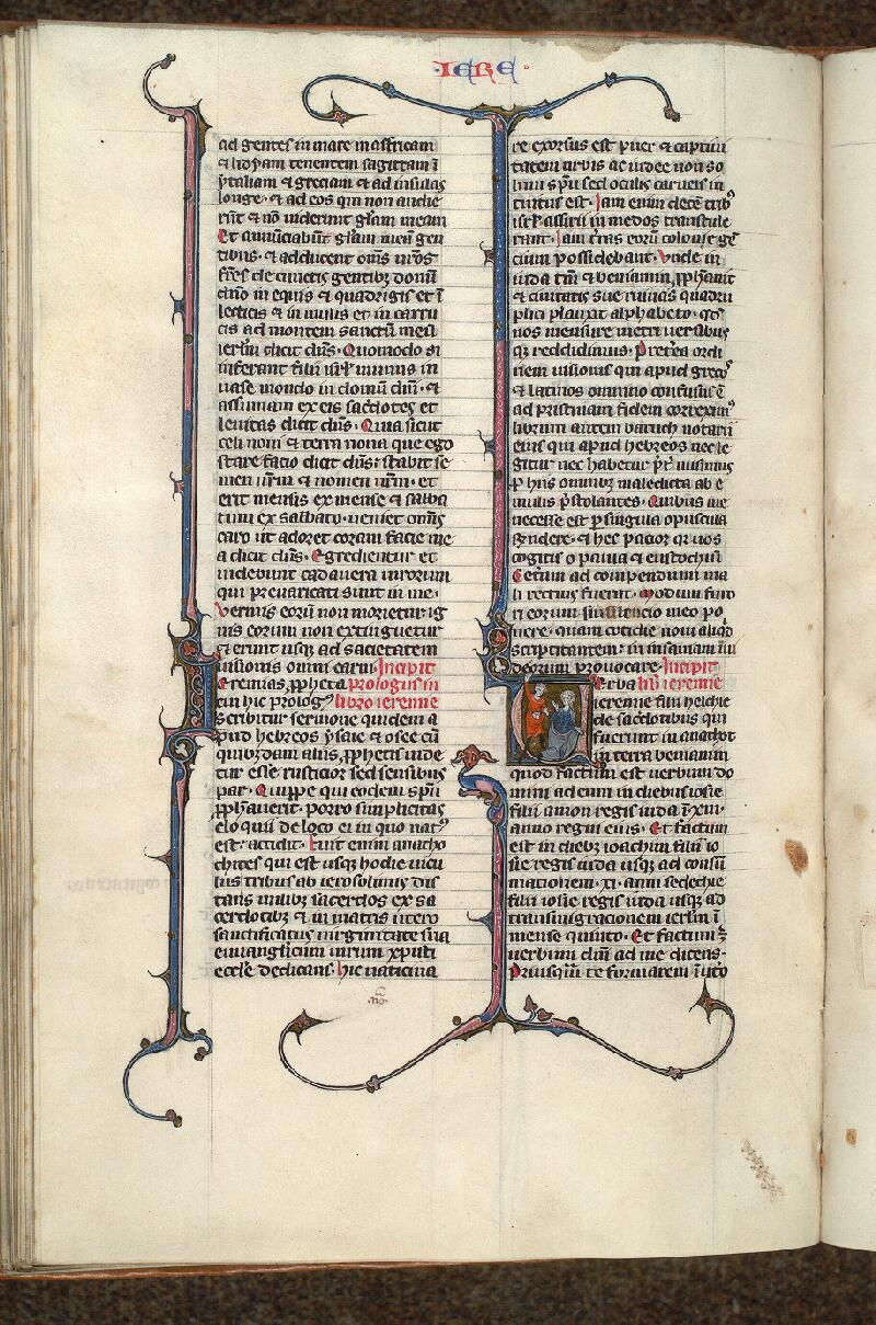 Paris, Bibl. Mazarine, ms. 0030, f. 085v - vue 1
