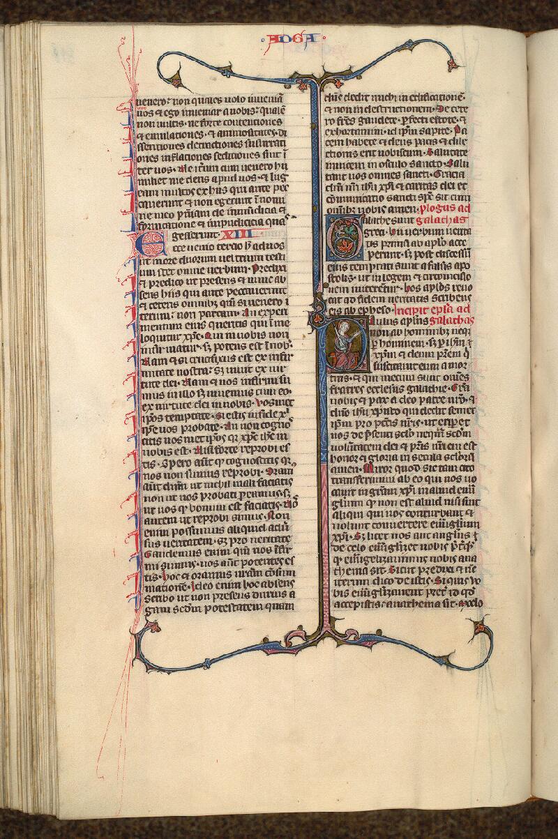 Paris, Bibl. Mazarine, ms. 0030, f. 318v - vue 1