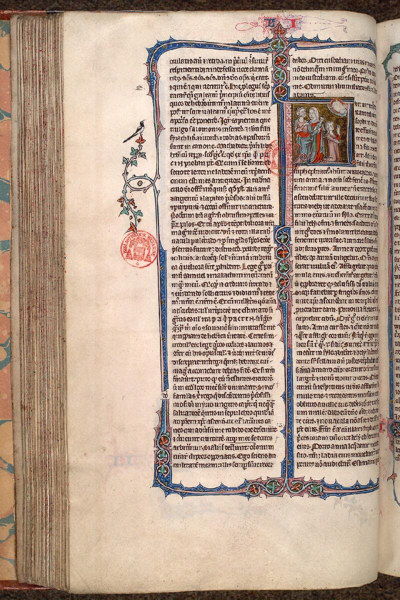Paris, Bibl. Mazarine, ms. 0034, f. 099v - vue 1