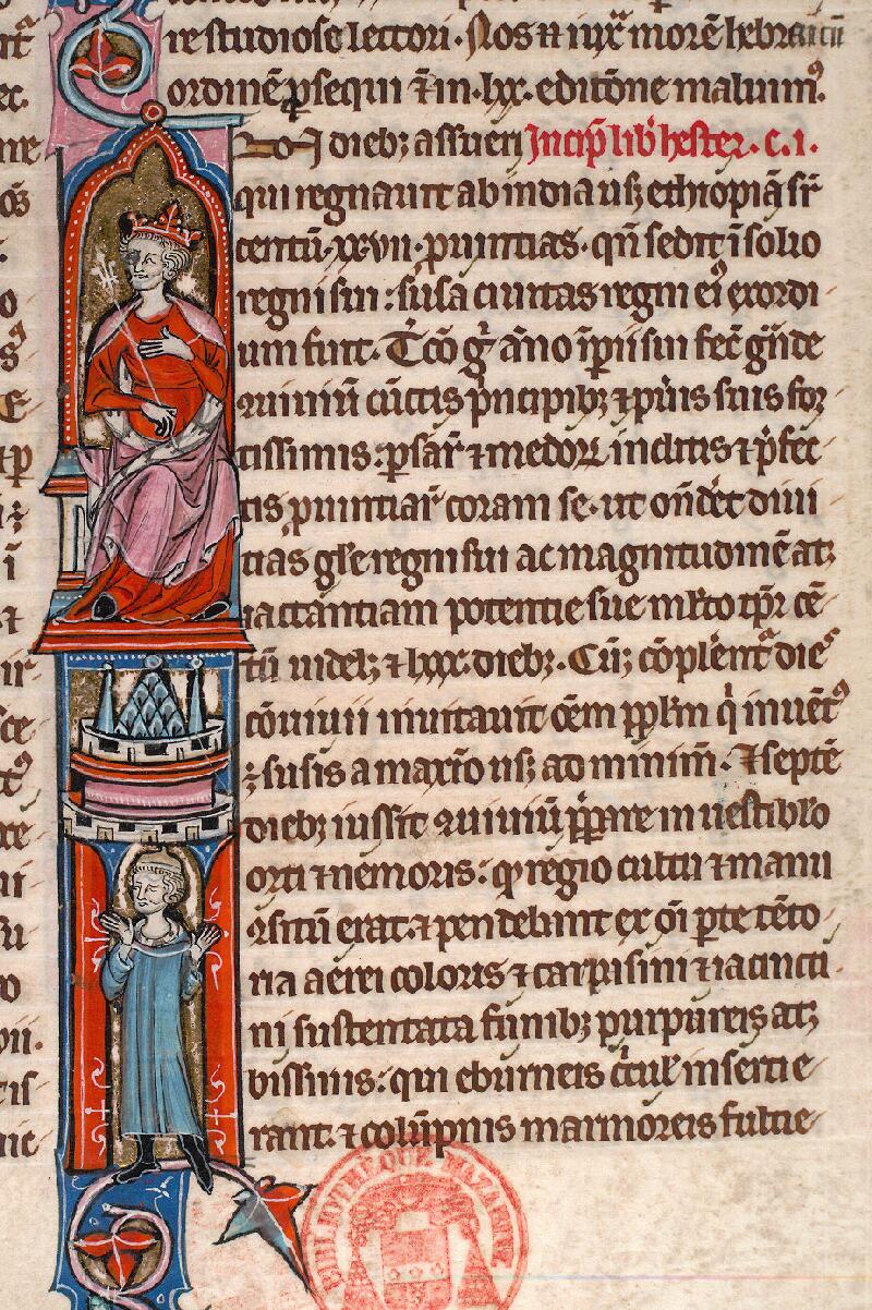 Paris, Bibl. Mazarine, ms. 0034, f. 183 - vue 3