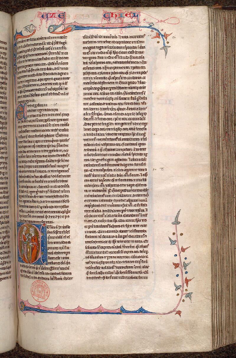 Paris, Bibl. Mazarine, ms. 0034, f. 250 - vue 1