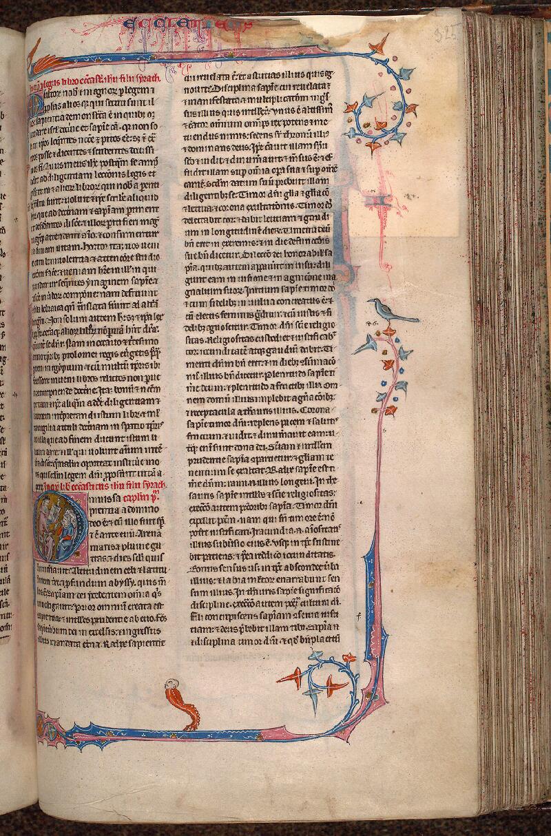 Paris, Bibl. Mazarine, ms. 0034, f. 325 - vue 1