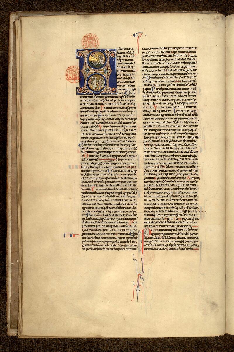 Paris, Bibl. Mazarine, ms. 0040, f. 016v - vue 1