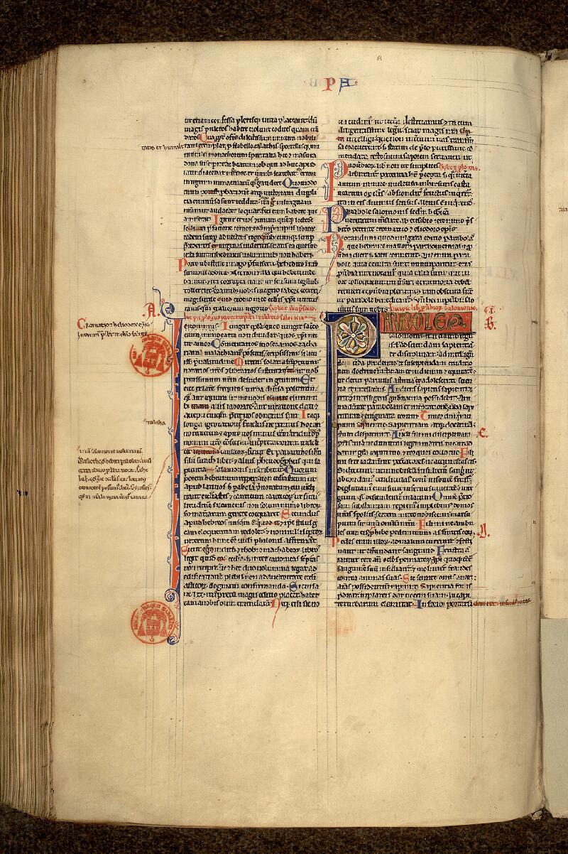 Paris, Bibl. Mazarine, ms. 0040, f. 262v