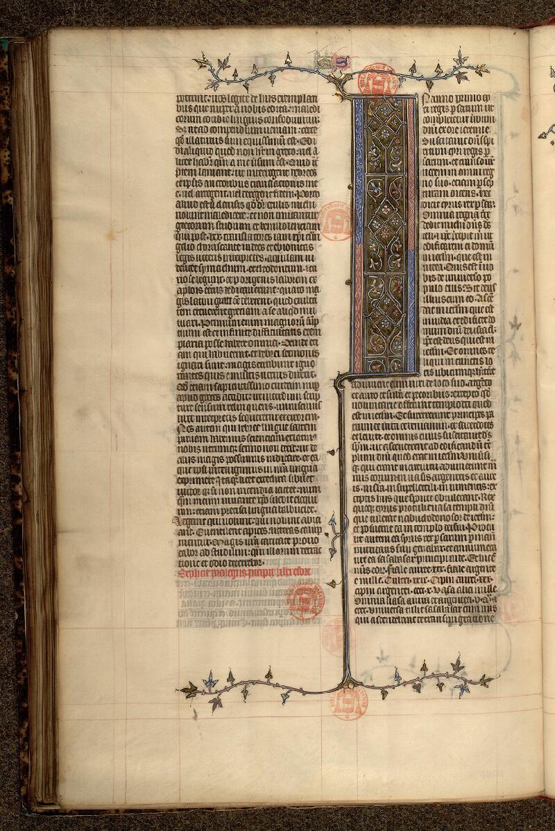 Paris, Bibl. Mazarine, ms. 0042, f. 109v