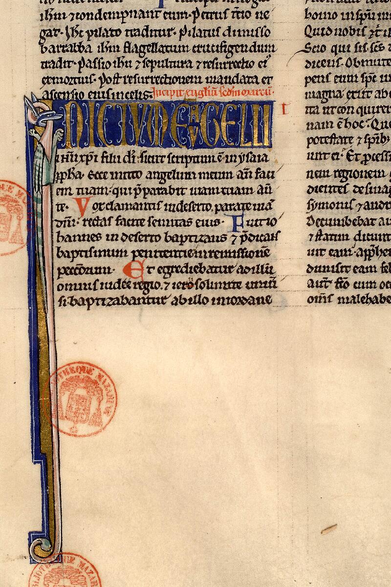 Paris, Bibl. Mazarine, ms. 0046, f. 050