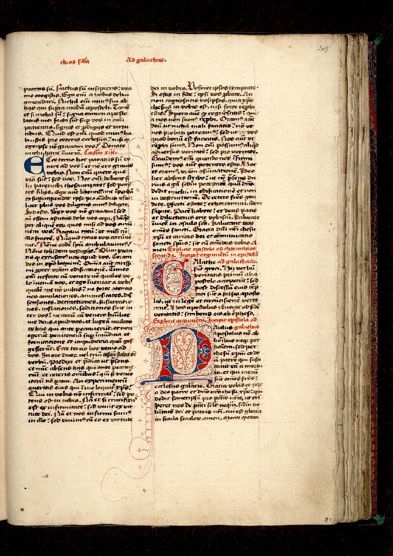 Paris, Bibl. Mazarine, ms. 0048, f. 205