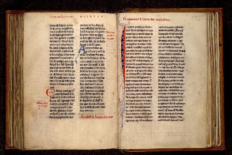 Paris, Bibl. Mazarine, ms. 0054, f. 153v-154