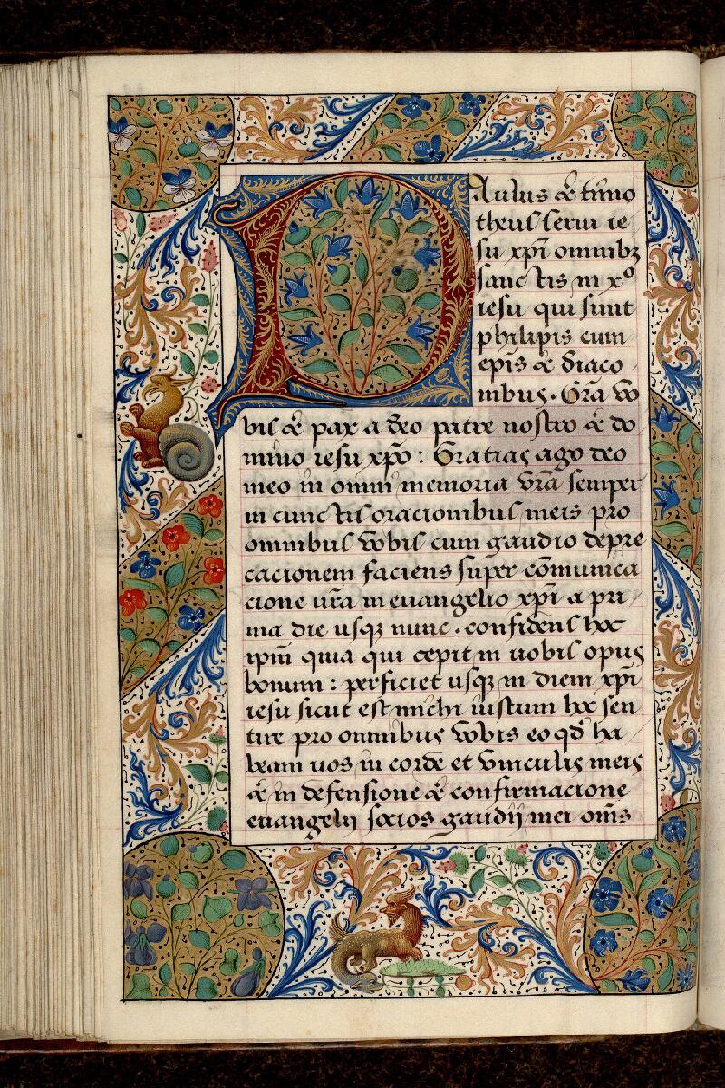 Paris, Bibl. Mazarine, ms. 0062, f. 089v - vue 1
