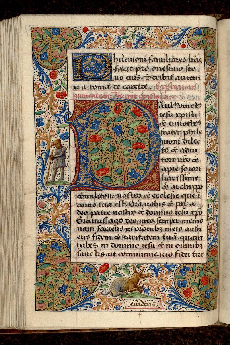 Paris, Bibl. Mazarine, ms. 0062, f. 127v - vue 1