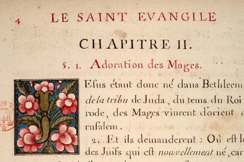 Paris, Bibl. Mazarine, ms. 0065, p. 004