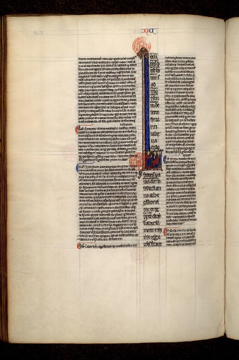Paris, Bibl. Mazarine, ms. 0071, f. 243v - vue 1