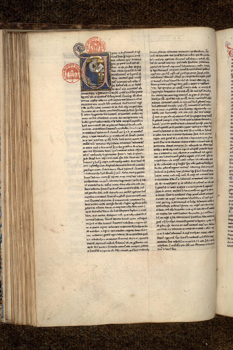 Paris, Bibl. Mazarine, ms. 0083, f. 065v - vue 1
