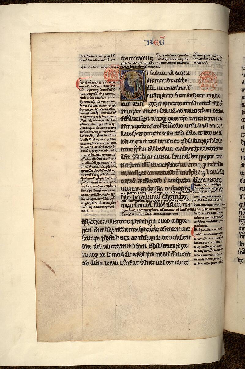 Paris, Bibl. Mazarine, ms. 0083, f. 075v - vue 1