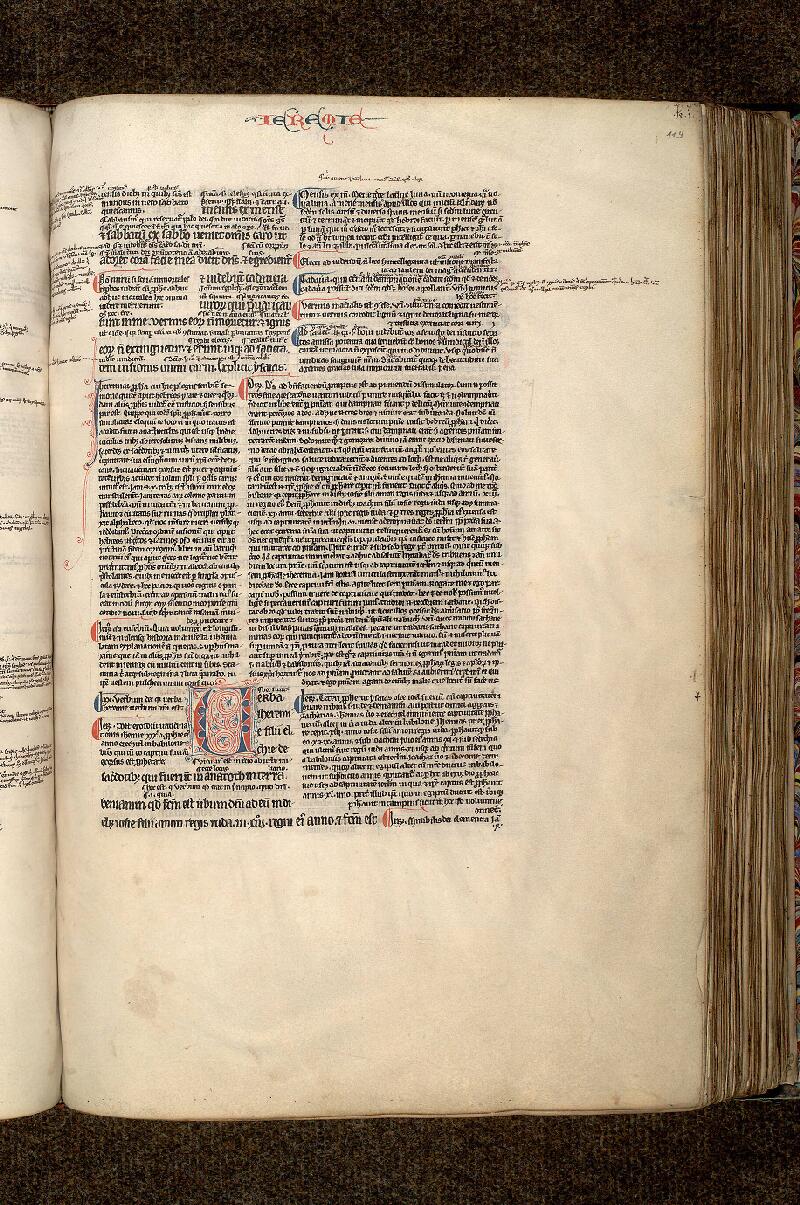 Paris, Bibl. Mazarine, ms. 0096, f. 119