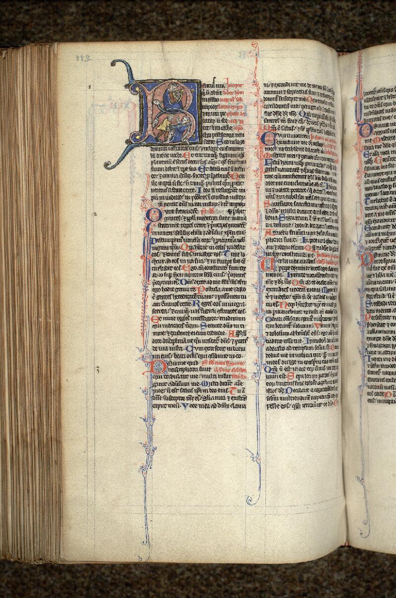 Paris, Bibl. Mazarine, ms. 0015, f. 211v - vue 1