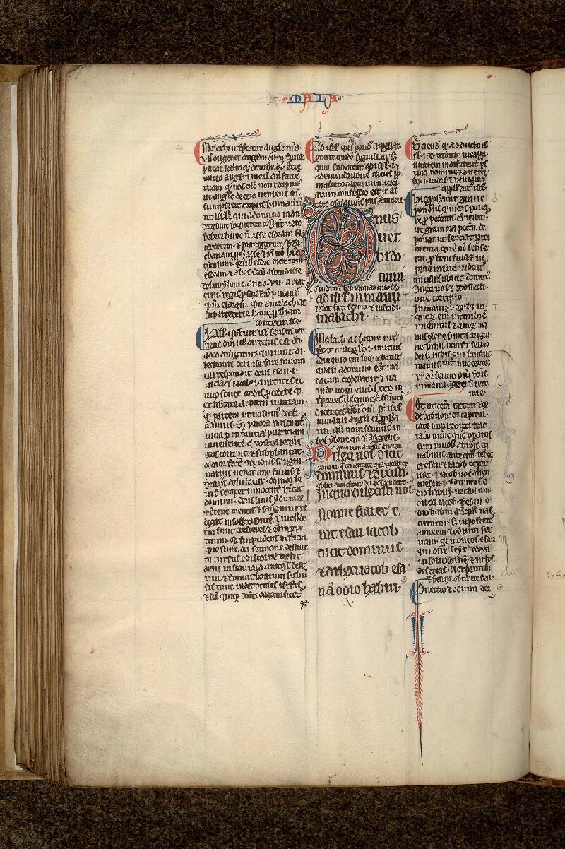 Paris, Bibl. Mazarine, ms. 0107, f. 121v