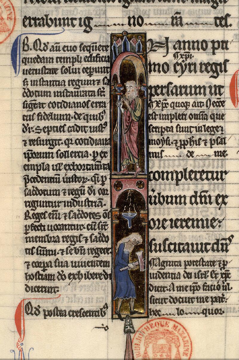 Paris, Bibl. Mazarine, ms. 0134, f. 115 - vue 2