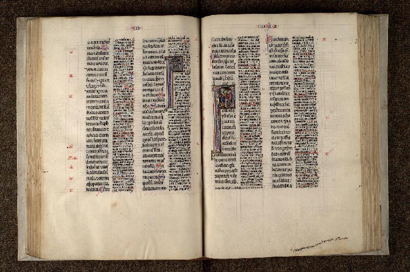 Paris, Bibl. Mazarine, ms. 0143, f. 104v-105