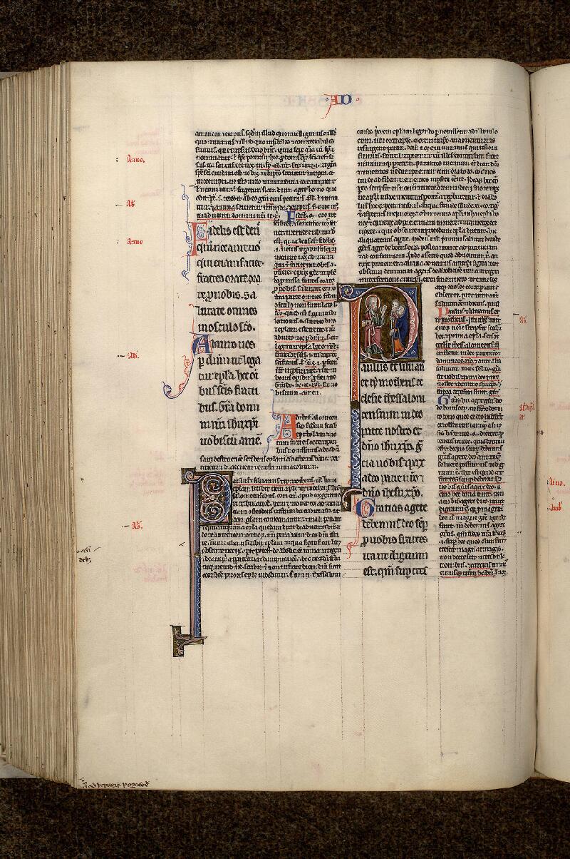Paris, Bibl. Mazarine, ms. 0143, f. 189v - vue 1
