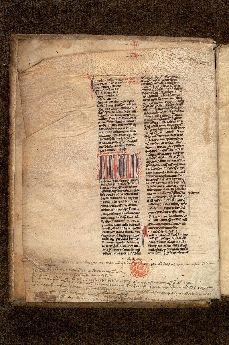 Paris, Bibl. Mazarine, ms. 0149, f. B