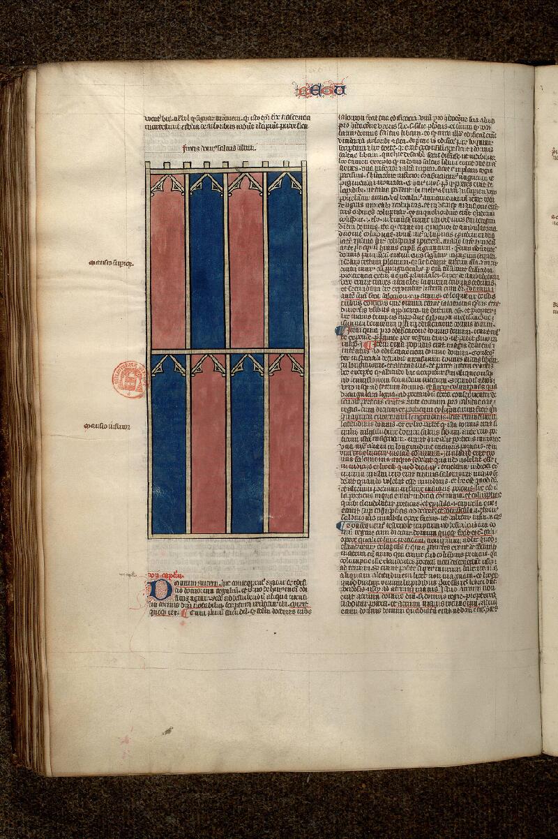 Paris, Bibl. Mazarine, ms. 0157, f. 157v