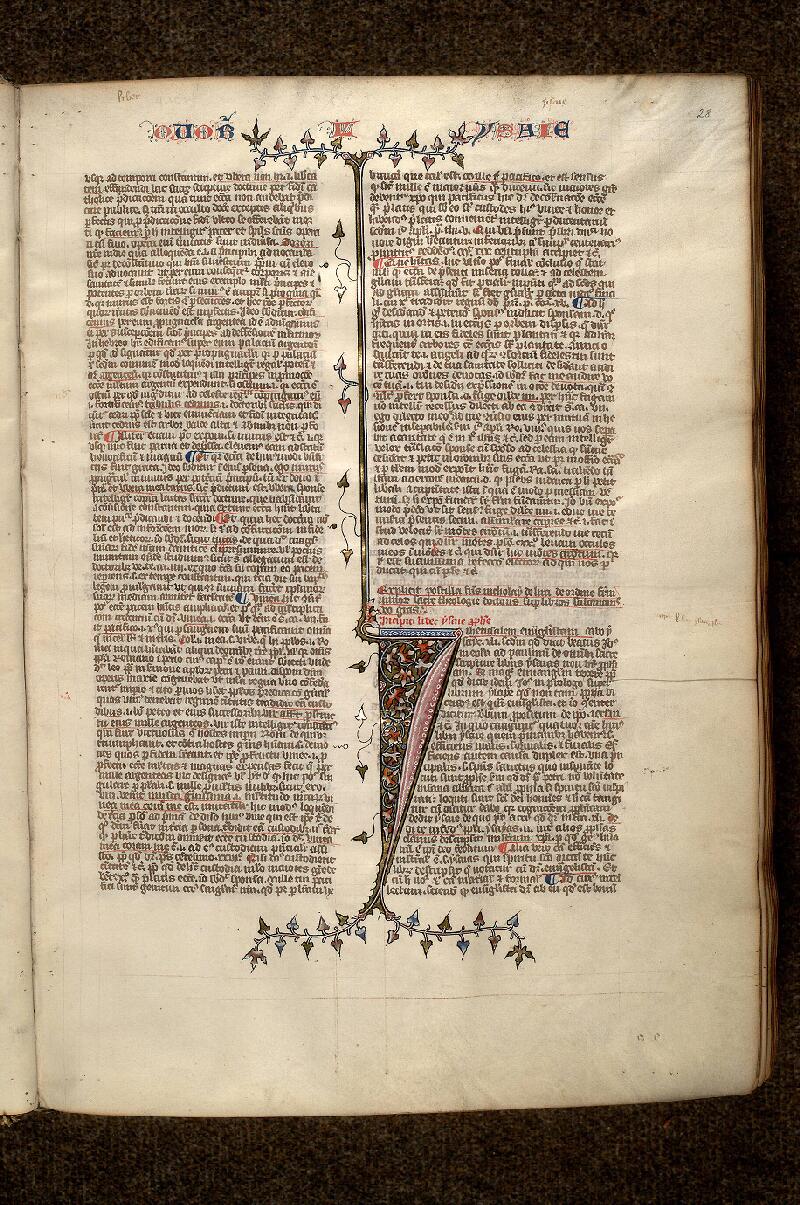 Paris, Bibl. Mazarine, ms. 0158, f. 028