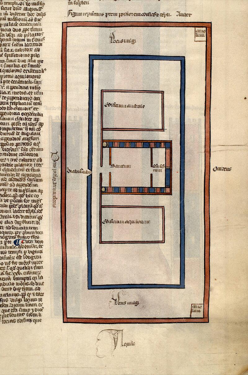 Paris, Bibl. Mazarine, ms. 0158, f. 124 - vue 1