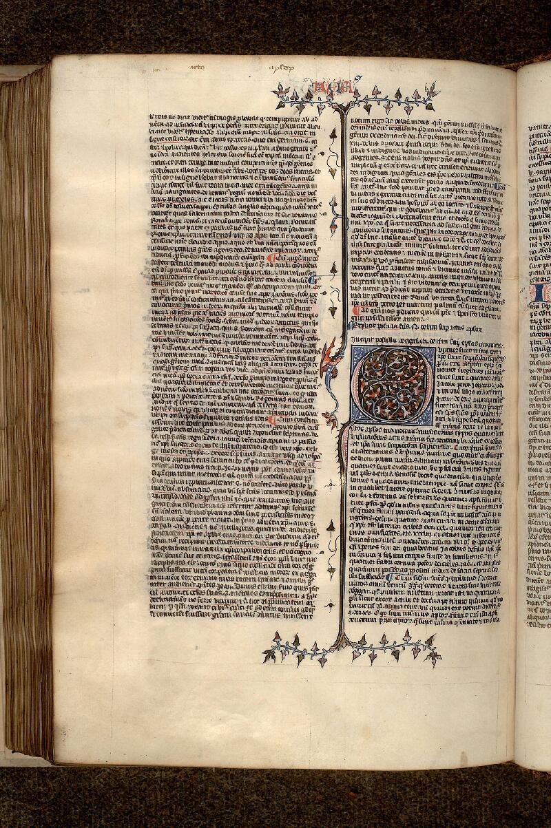 Paris, Bibl. Mazarine, ms. 0159, f. 182v - vue 1