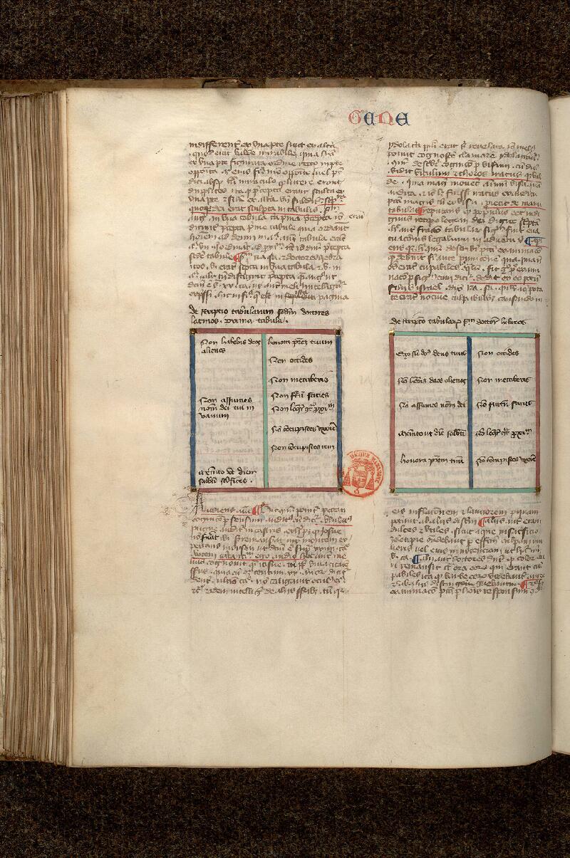 Paris, Bibl. Mazarine, ms. 0160, f. 109v