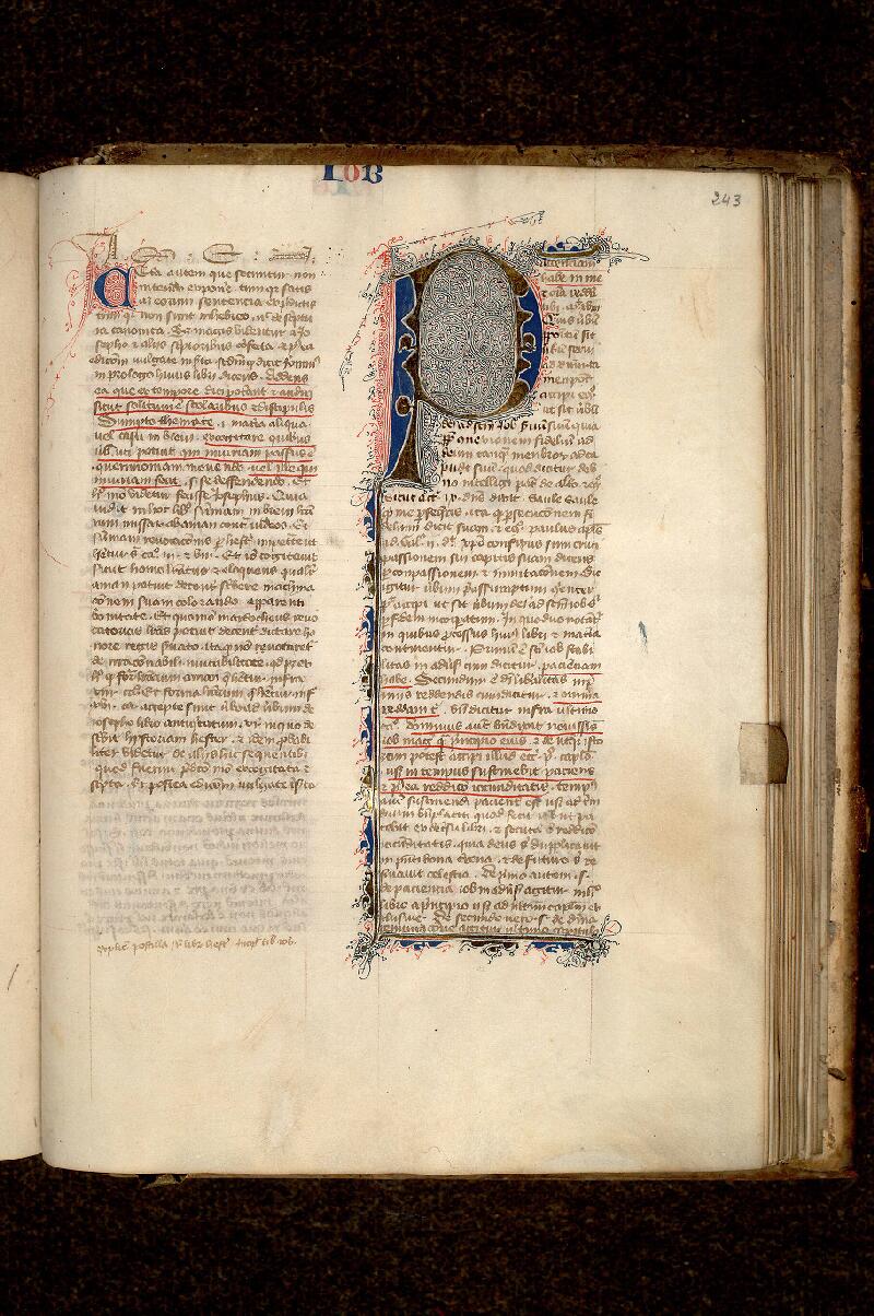 Paris, Bibl. Mazarine, ms. 0161, f. 243