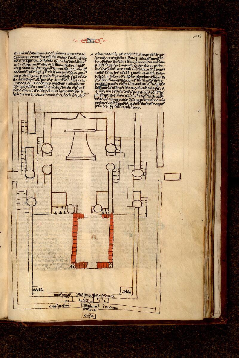 Paris, Bibl. Mazarine, ms. 0164, f. 118