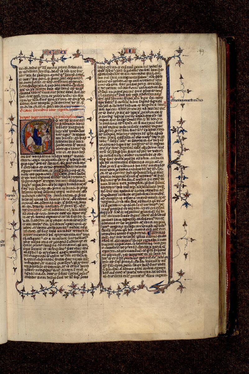 Paris, Bibl. Mazarine, ms. 0166, f. 043 - vue 1