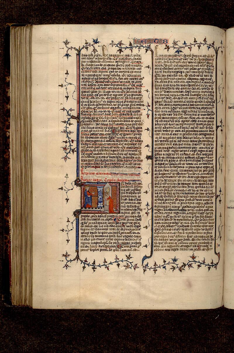 Paris, Bibl. Mazarine, ms. 0166, f. 117v - vue 1