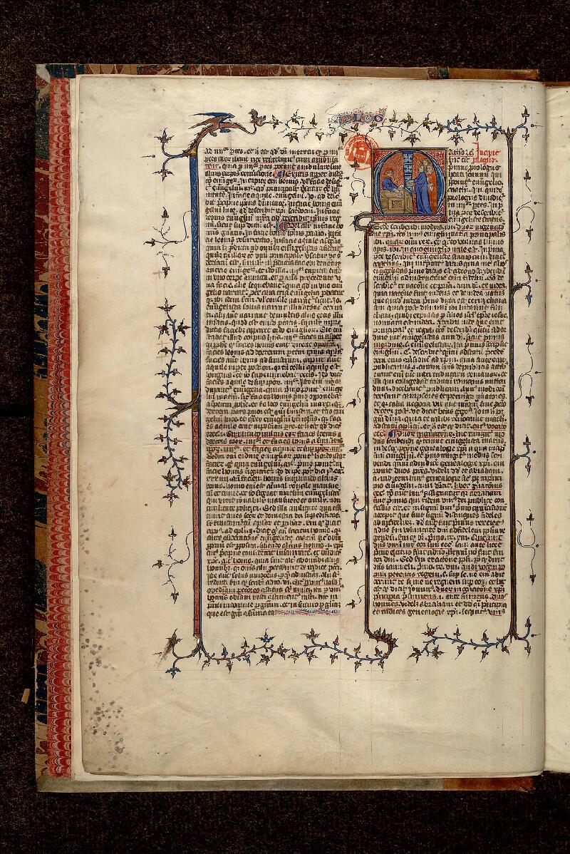 Paris, Bibl. Mazarine, ms. 0167, f. 002v - vue 1