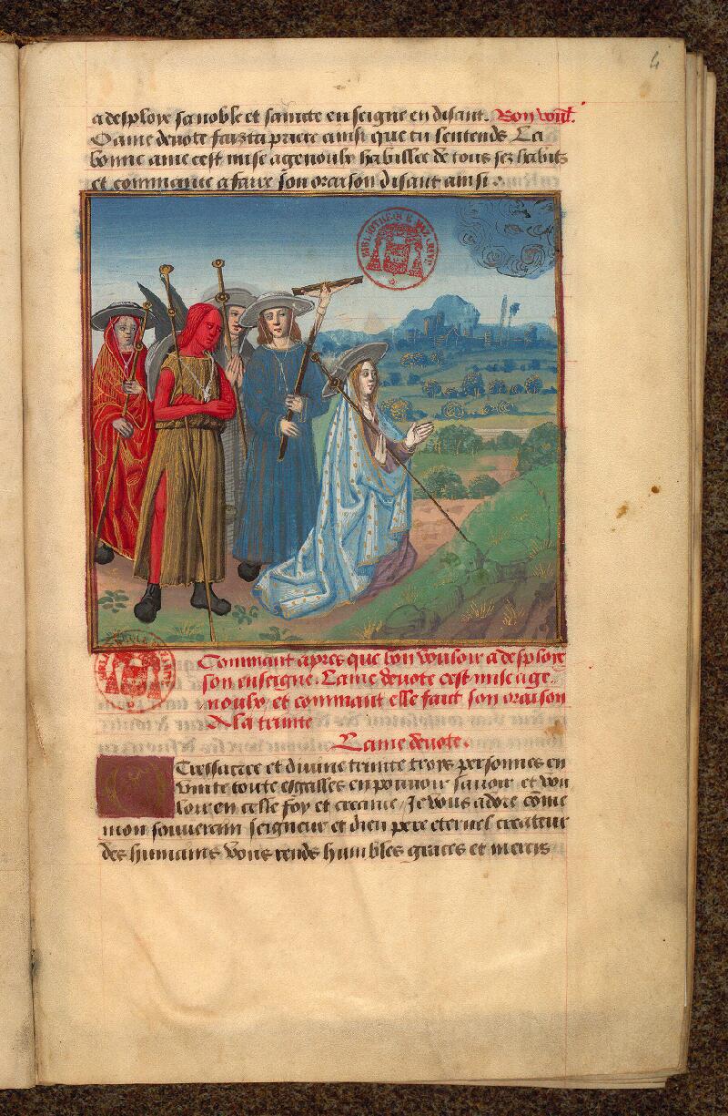 Paris, Bibl. Mazarine, ms. 0978, f. 004 - vue 1