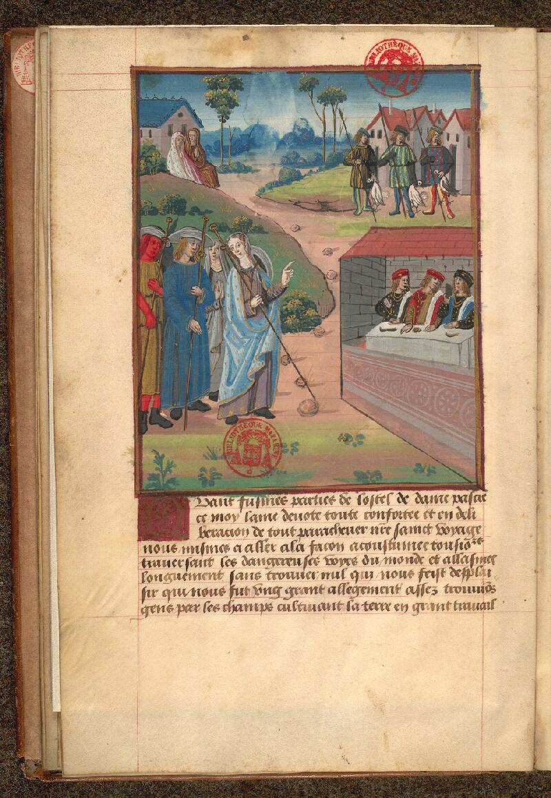 Paris, Bibl. Mazarine, ms. 0978, f. 021v - vue 1