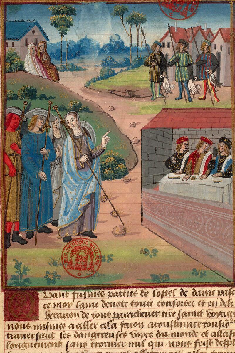 Paris, Bibl. Mazarine, ms. 0978, f. 021v - vue 2