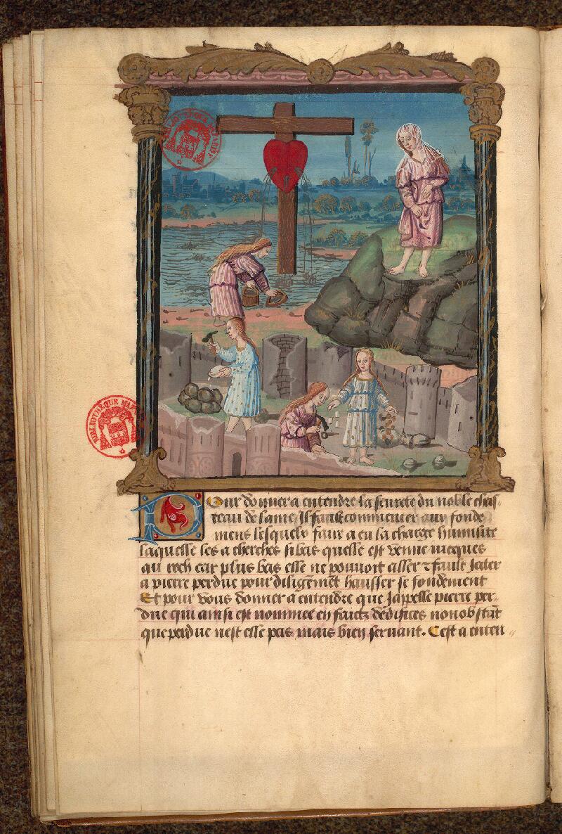 Paris, Bibl. Mazarine, ms. 0978, f. 031v - vue 1