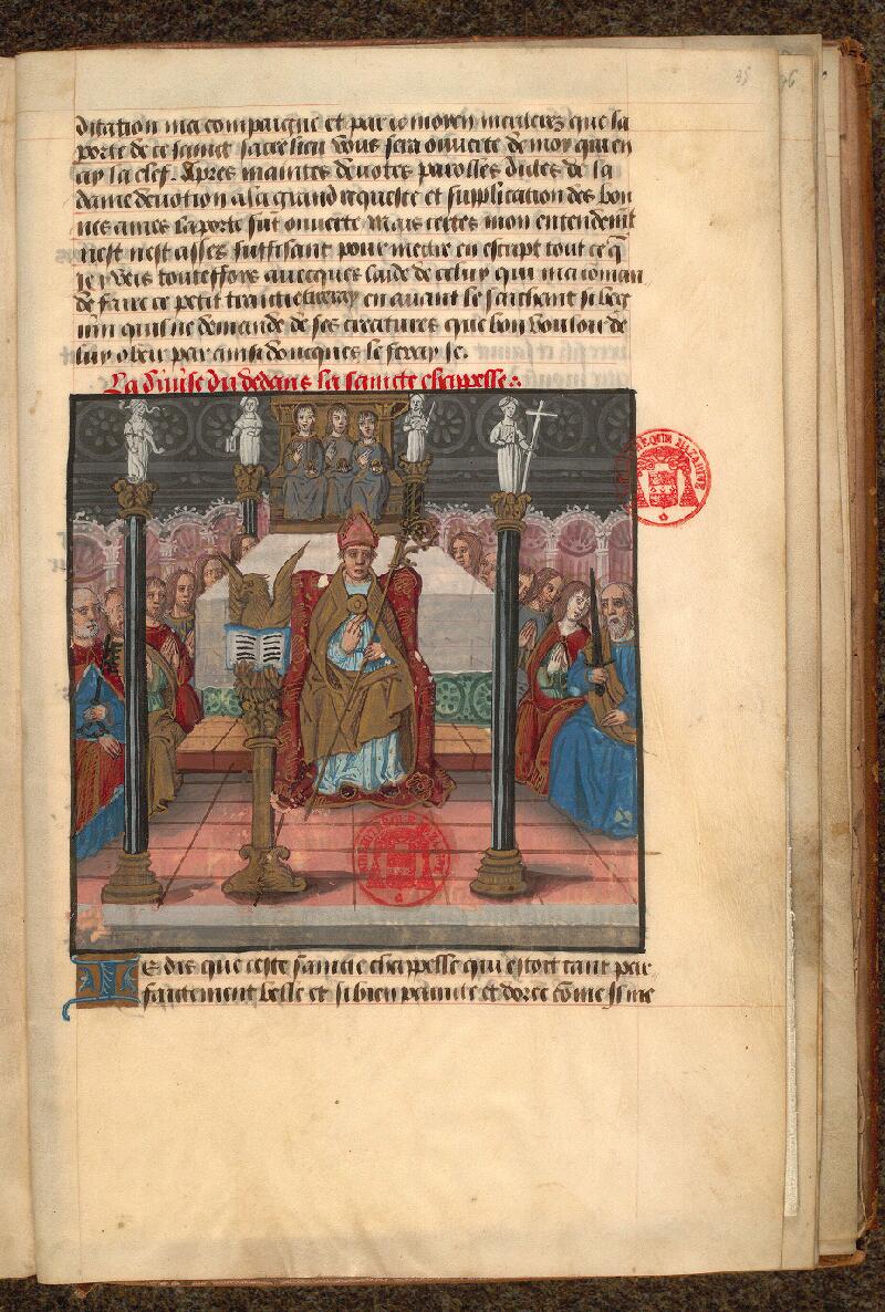 Paris, Bibl. Mazarine, ms. 0978, f. 035 - vue 1