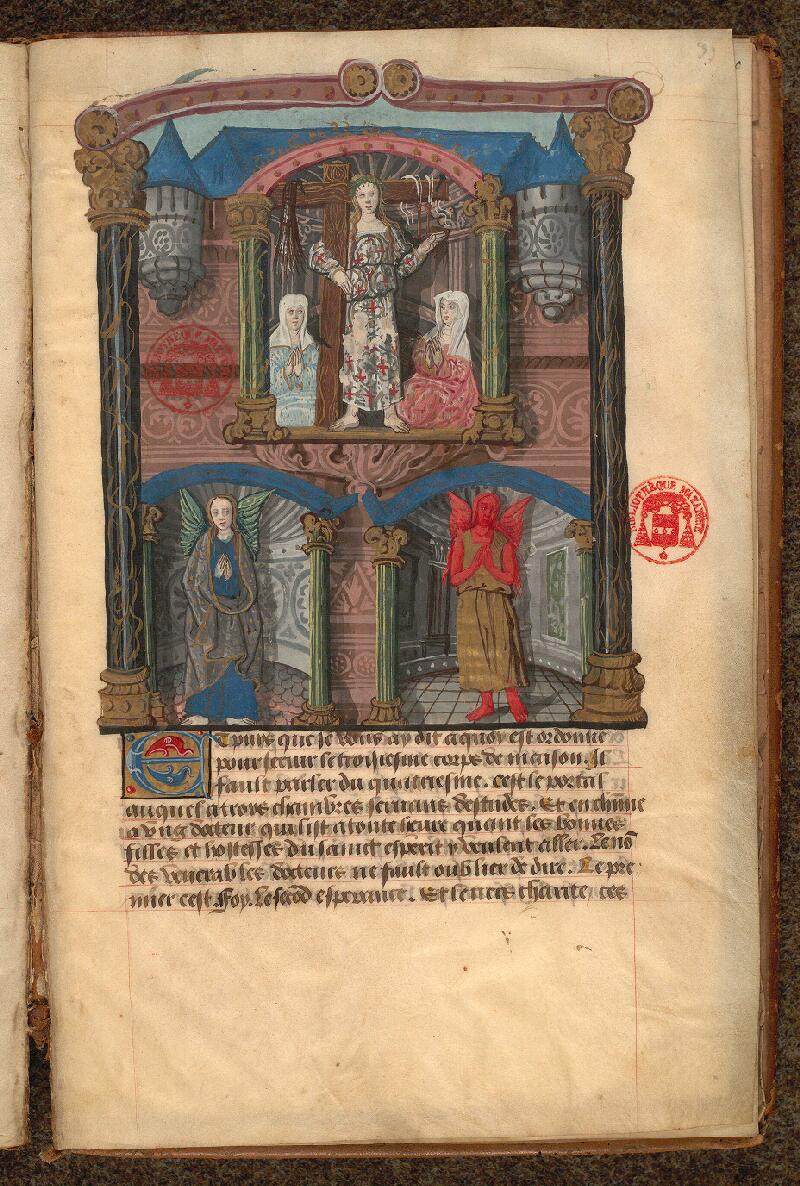 Paris, Bibl. Mazarine, ms. 0978, f. 039 - vue 1