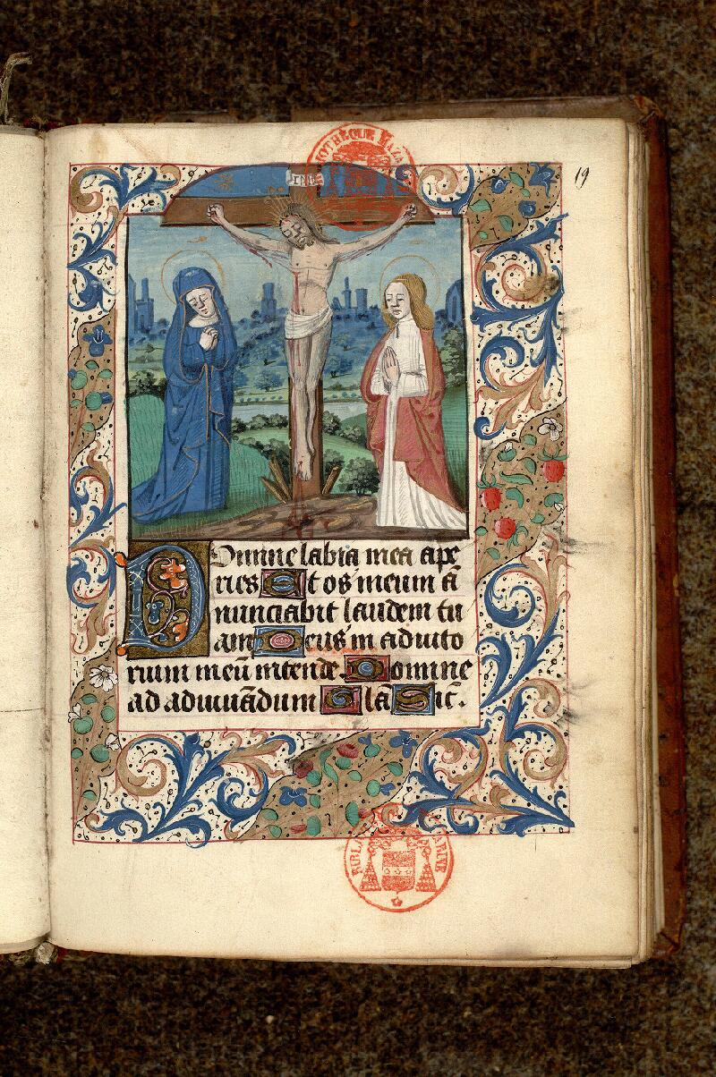 Paris, Bibl. Mazarine, ms. 0470, f. 019 - vue 1